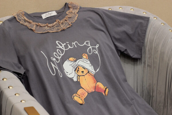 Váy suông họa tiết gấu Pooh đáng yêu - lựa chọn hoàn hảo cho nàng năng động - Hình ảnh 3