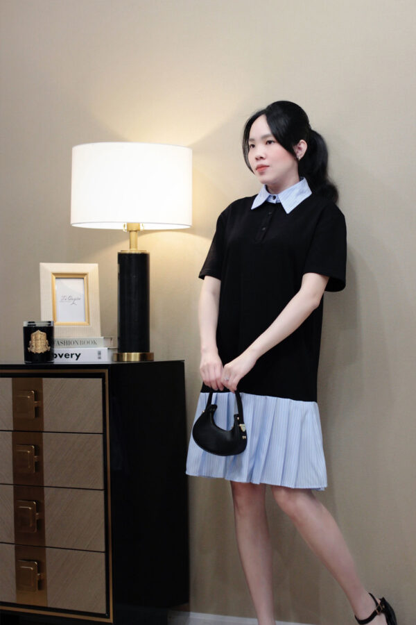 Váy Polo Nữ Dáng A Xòe Nhẹ, Thiết Kế Thanh Lịch, Mẫu Váy Đi Chơi Du Lịch Hot Nhất - Hình ảnh 2