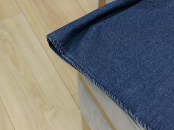 Váy suông denim túi hộp phong cách trẻ trung năng động - Mẫu váy nữ đẹp, dễ mặc, phù hợp mặc đi làm, đi chơi, du lịch - Hình ảnh 5