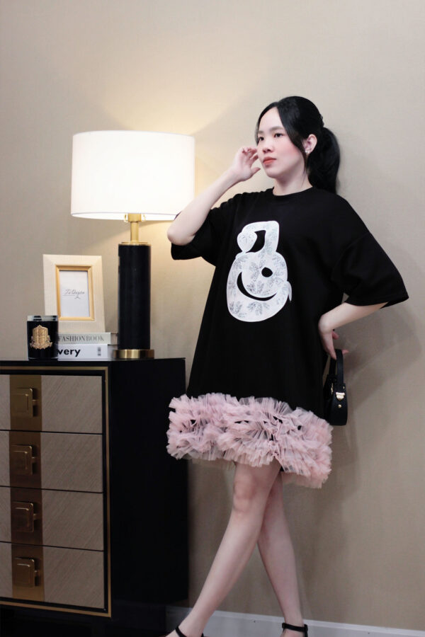 Váy Thun Oversize Nữ Tính - Thiết Kế Độc Đáo, Phù Hợp Mọi Dáng Người - Hình ảnh 2