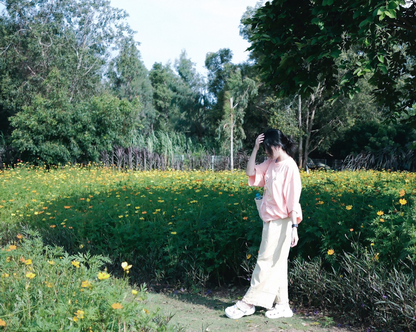 Áo Thun Cổ Tròn In Hình Mèo Nơ Tay Ngắn Phong Cách Hàn Quốc - Ảnh 6