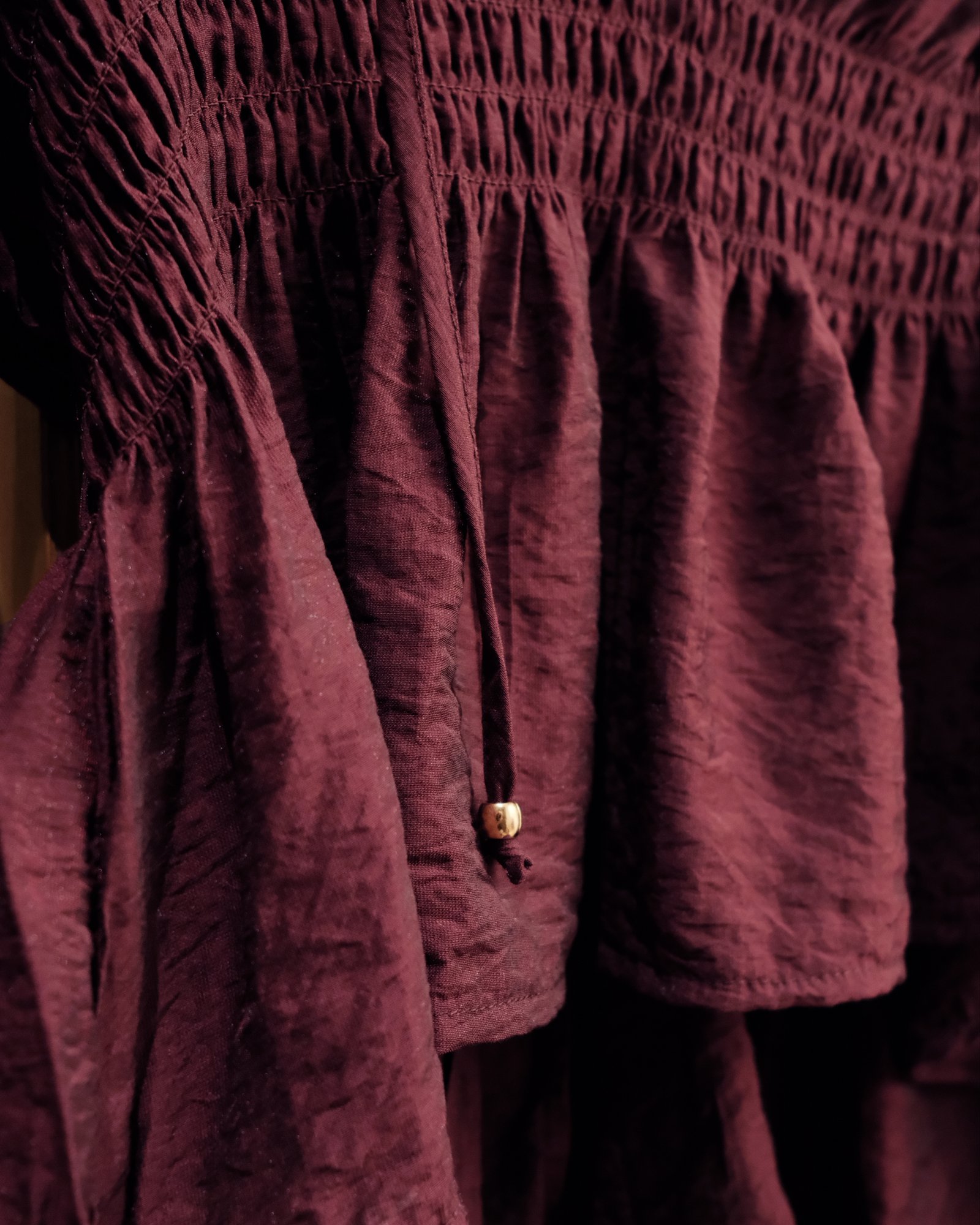 Áo Sơ Mi Nữ Cổ V Thanh Lịch, Tay Dài Bo Chun, Thiết Kế Chun Eo Tôn Dáng - Phong Cách Hiện Đại - Ảnh 6